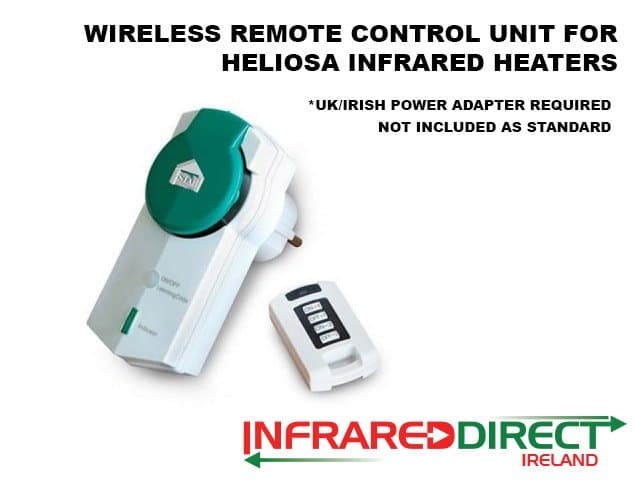 Wireless Remote Control Unit for HELIOSA Infrared Heaters