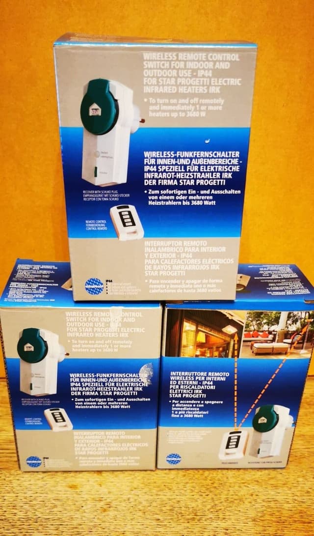Wireless Remote Control Unit for HELIOSA Infrared Heaters - Image 2
